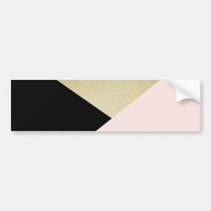 Geometric Cards Blank Stationery Bumper Sticker