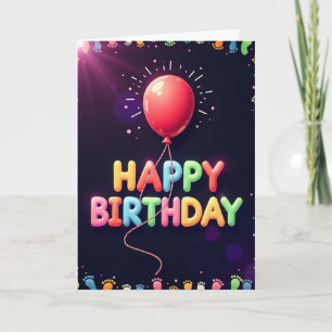 Geometric Celebration Card
