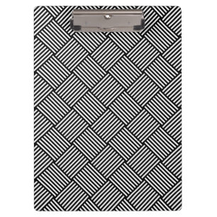 Geometric checked texture clipboard