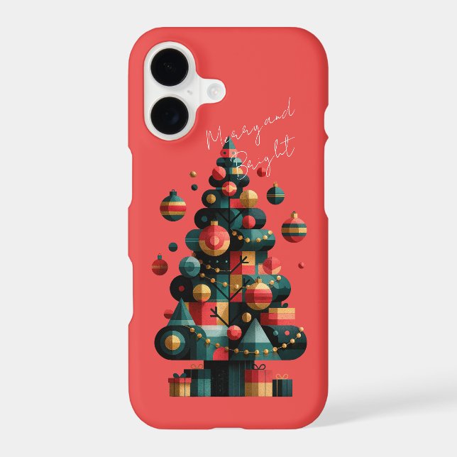 Geometric Christmas Tree (Back)