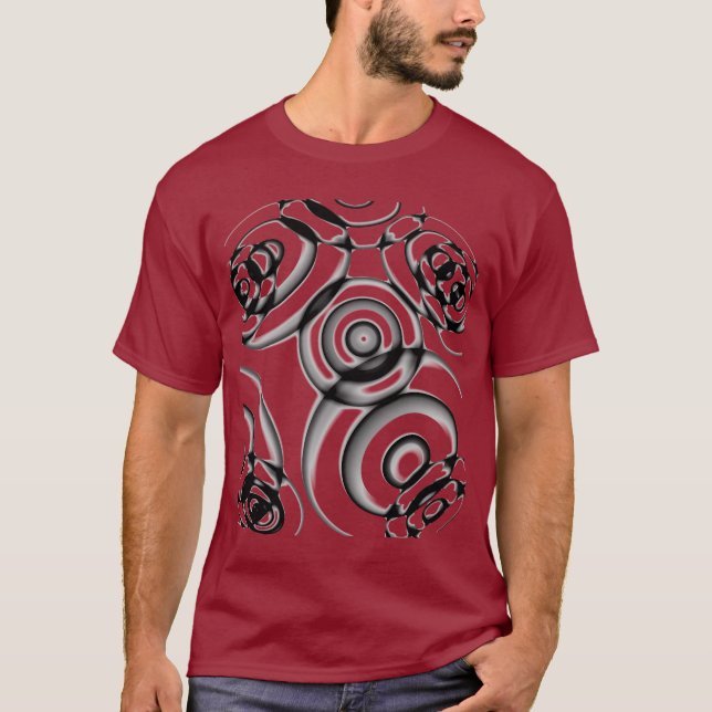 Geometric Circles T-Shirt (Front)