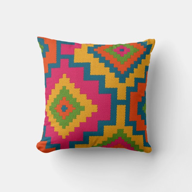 GEOMETRIC COLOR PILLOWS (Front)