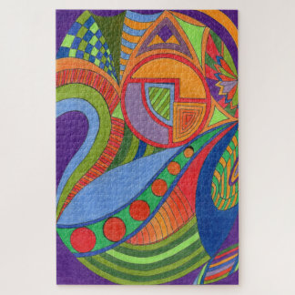 Geometric Colour 2 Jigsaw Puzzle