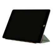 Geometric Colour Block Pink Green Personalised Nam iPad Pro Cover (Folded)