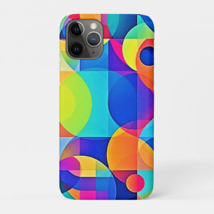 Geometric Colour Symphony iPhone 11 Pro Case