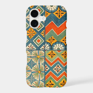 Geometric Colourful Antique Egyptian Graphic Art