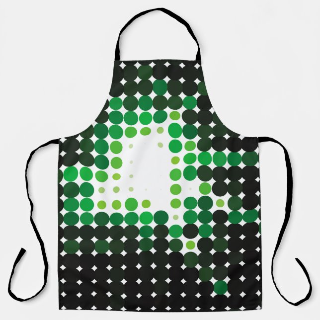 Geometric colourful vintage background. Abstract h Apron (Front)