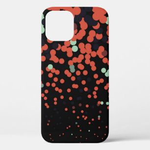 Geometric colourful vintage background. Abstract h iPhone 12 Case