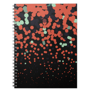 Geometric colourful vintage background. Abstract h Notebook
