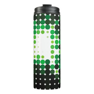 Geometric colourful vintage background. Abstract h Thermal Tumbler