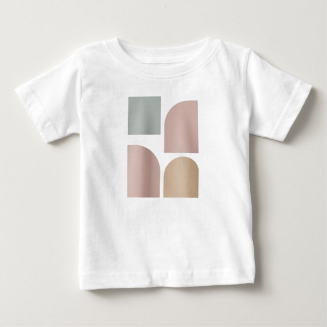 Geometric Colours Baby T-Shirt (Front)