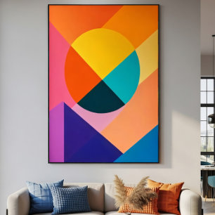 Geometric Cosmos Poster