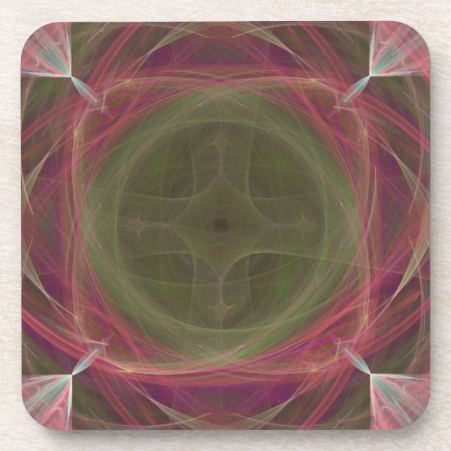 Geometric Cross Coaster (Front)