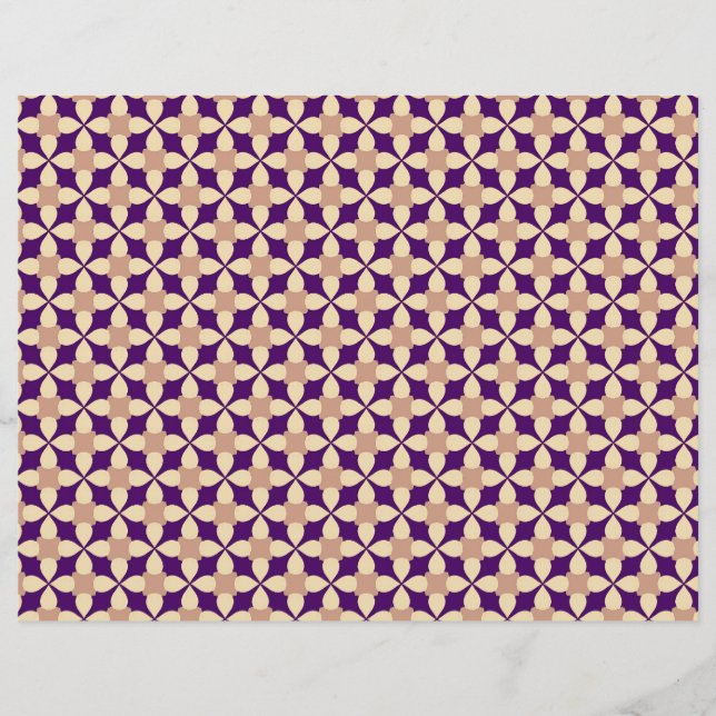 Geometric Cross Pattern (Front)