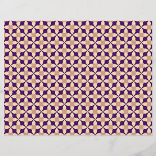 Geometric Cross Pattern