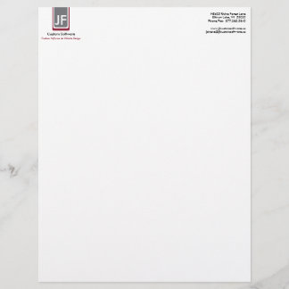 Geometric Customised Letterhead