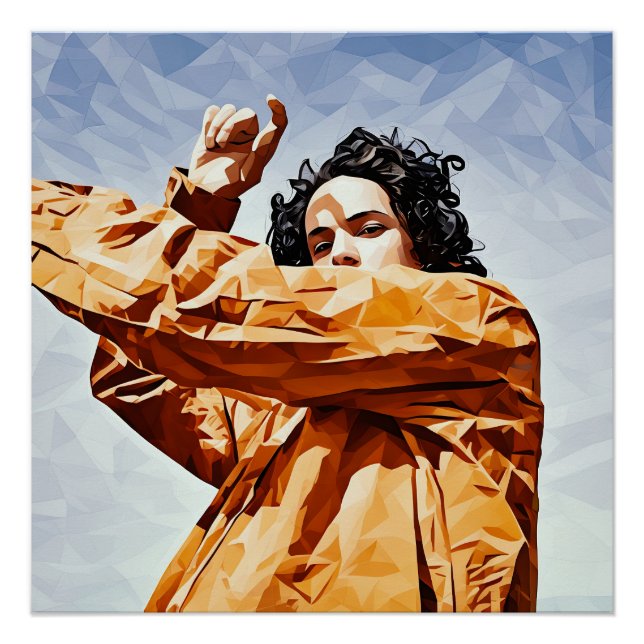 Geometric Dance Poster (Front)