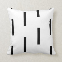 Geometric - dash line pattern - black and white