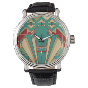 Geometric Deco Design Watch