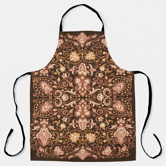 Geometric decorative ornamental pattern. Abstract  Apron (Front)