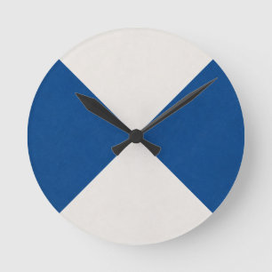 Geometric Decorative Round Clock