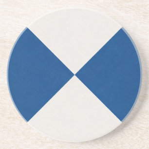 Geometric Decorative Tile Coaster