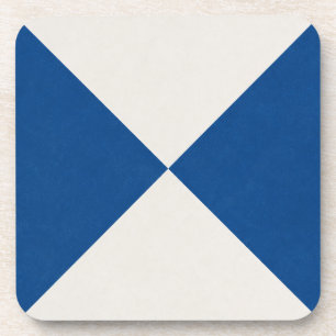 Geometric Decorative Tile Coaster