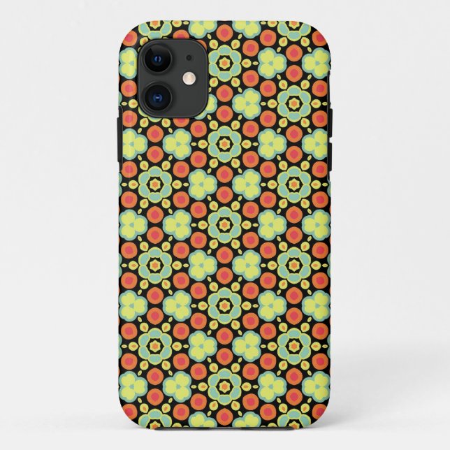 Geometric Design 021 iPhone Case (Back)