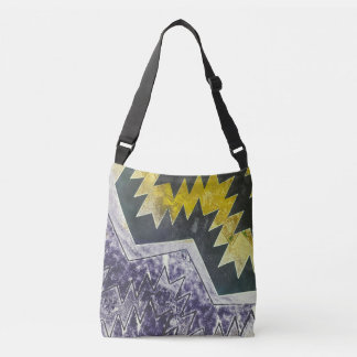 Geometric Design Bag Native American Crossbody Bag