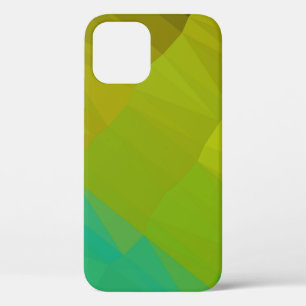 Geometric design. Colourful gradient background. G iPhone 12 Case