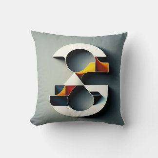 Geometric design cushion