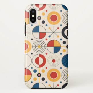 Geometric design fountain iPhone x case