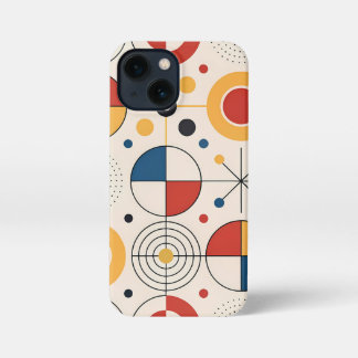 Geometric design fountain iPhone 13 mini case