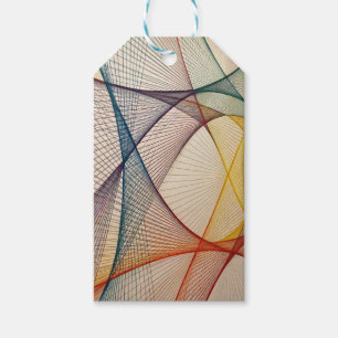 Geometric Design Gift Tags - Set of 10