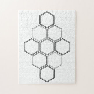 Geometric Design, Hexagon Pattern Puzzle
