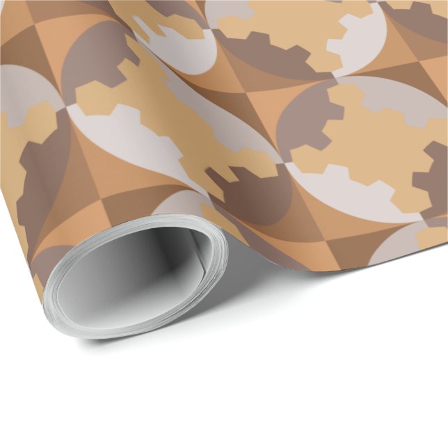 GEOMETRIC DESIGN. WRAPPING PAPER (Roll Corner)