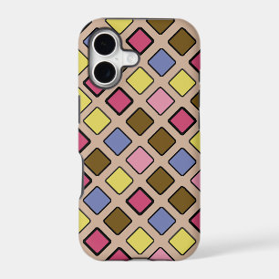 Geometric Diagonal Tiles on any Colour