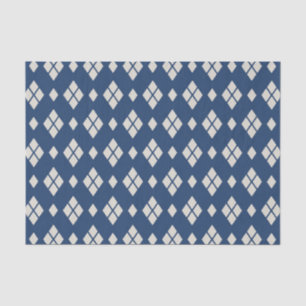 Geometric Diamond Pattern Tissue Paper
