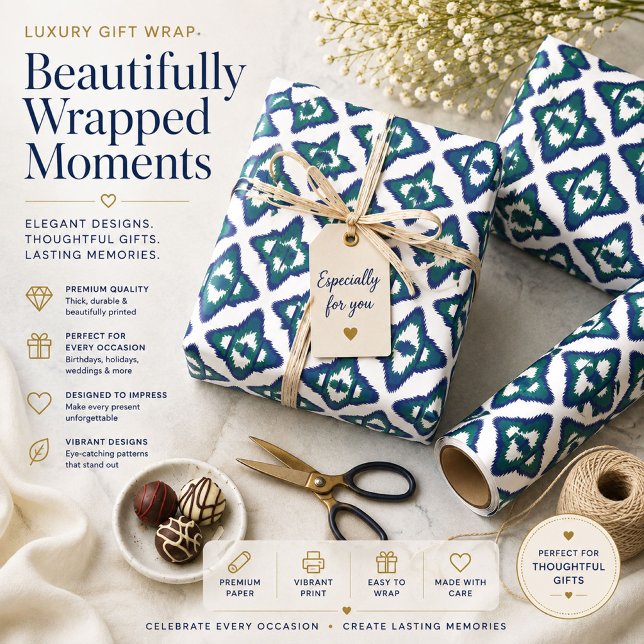 Geometric Diamond Wrapping Paper (Creator Uploaded)