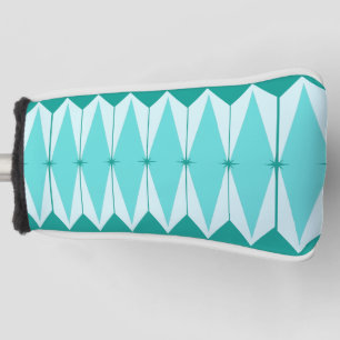 Geometric Diamonds & Starbursts Putter Cover