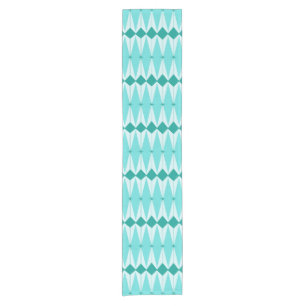 Geometric Diamonds & Starbursts Table Runner