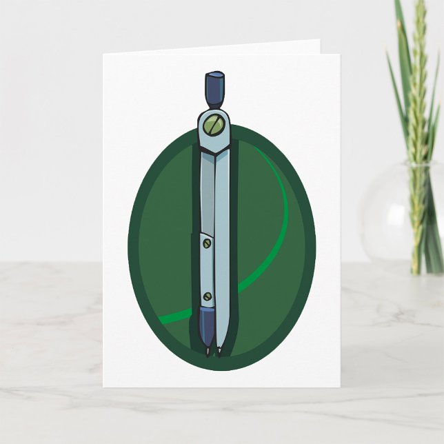 Geometric Drawing Compass Card (Creator Uploaded)