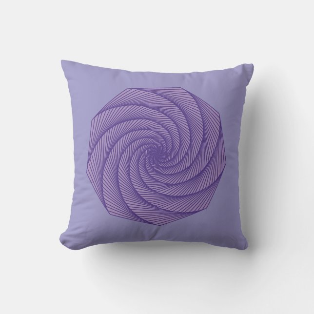 geometric drawing  cushion (Front)