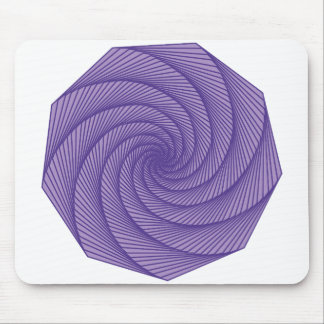 geometric drawing Violet Mouse Pad