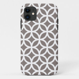 Geometric Driftwood Brown Iphone 5 Case