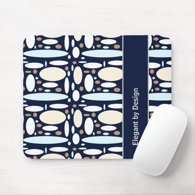 Geometric Elegance Mouse Pad (With Mouse)