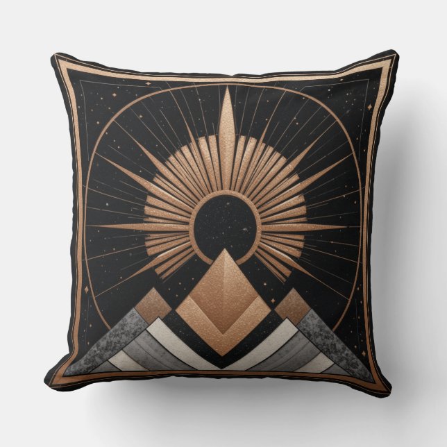 Geometric Elegancy Cushion (Front)