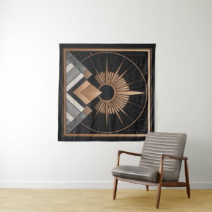 Geometric Elegancy Tapestry
