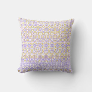Geometric Elements Mosaic Pattern Cushion