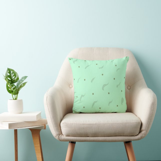 Geometric elements pattern cushion (Chair)